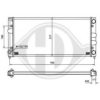 DIEDERICHS 8500848 Radiator, engine cooling